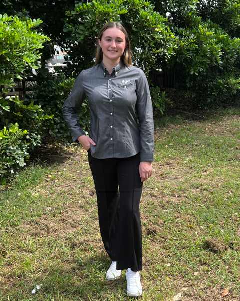 Picture of SYC - Ladies Chambray Shirt - Long Sleeve