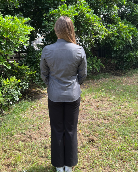 Picture of SYC - Ladies Chambray Shirt - Long Sleeve