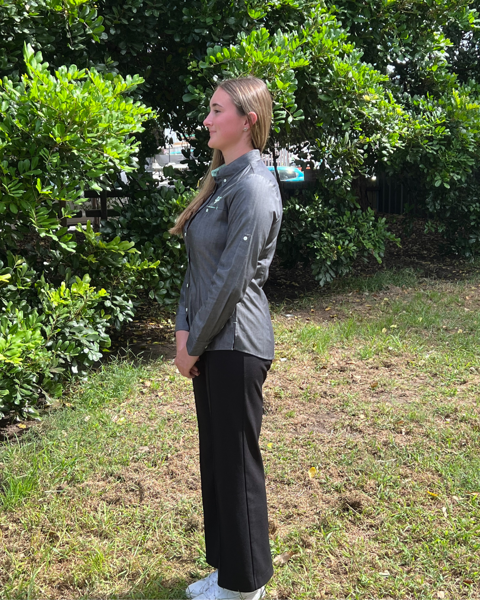 Picture of SYC - Ladies Chambray Shirt - Long Sleeve