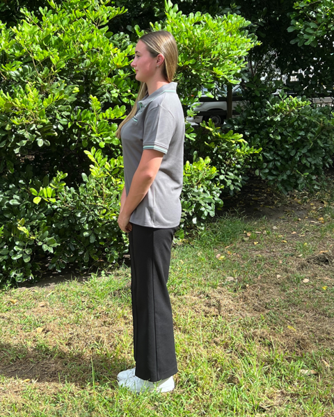 Picture of SYC - Ladies Polo - Short Sleeve - CHARCOAL