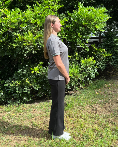 Picture of SYC - Ladies Polo - Short Sleeve - CHARCOAL