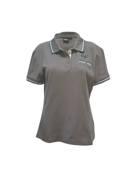 Picture of SYC - Ladies Polo - Short Sleeve - CHARCOAL