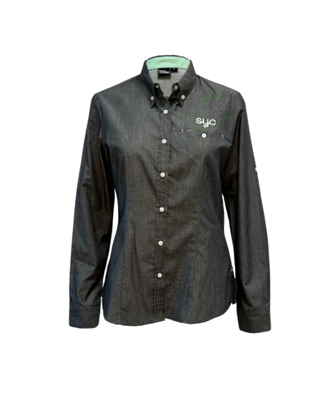 Picture of SYC - Ladies Chambray Shirt - Long Sleeve